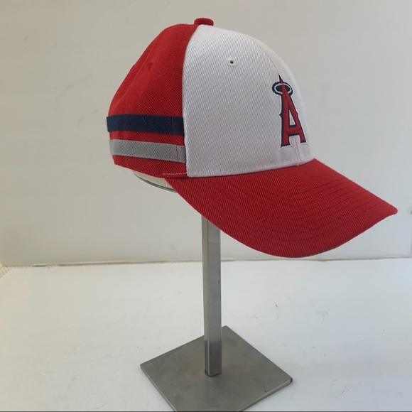 ✅ Angels Baseball Red White Blue Hat NWOT B#26 - Picture 3 of 10